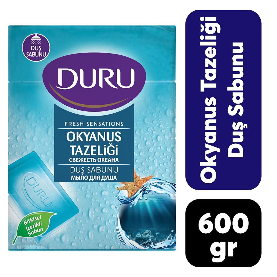 .Duru 600 Gr Duş Sabun Okyanus Tazeliği