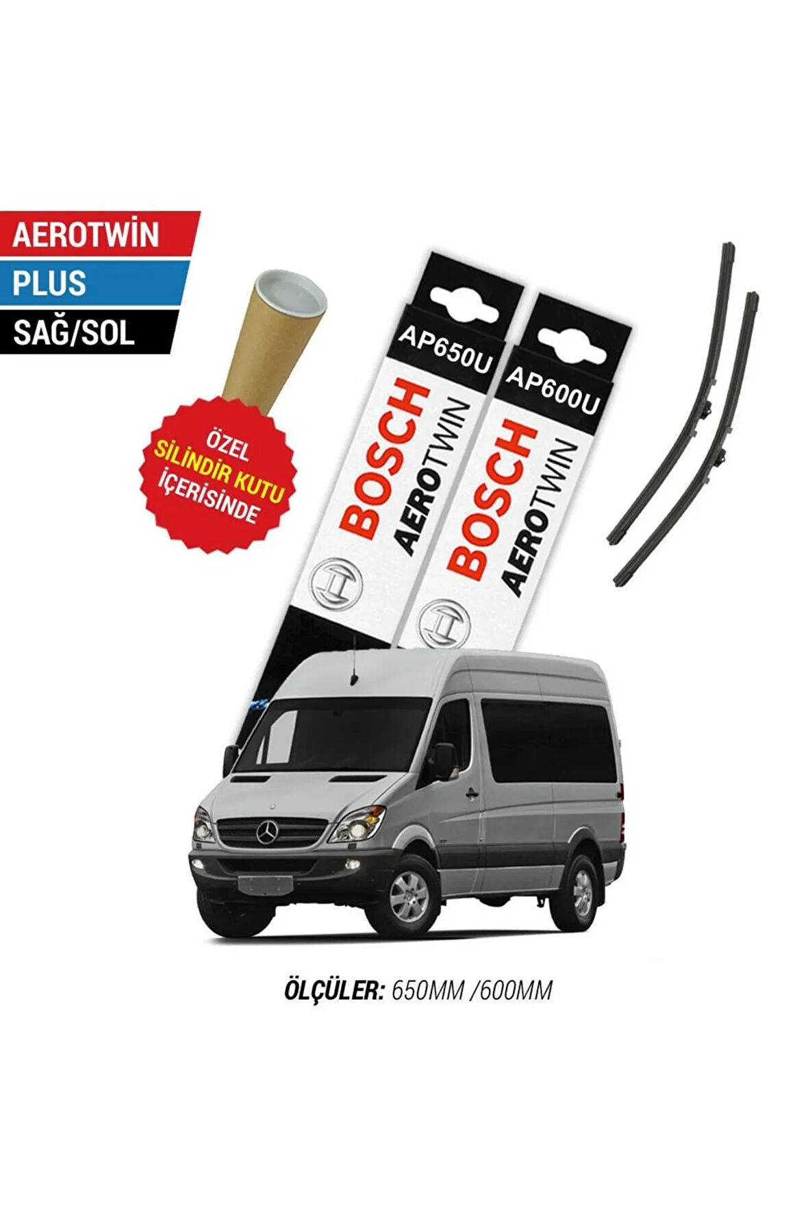 Mercedes Sprinter Silecek Takımı (2007-2014) Bosch Aerotwin Plus