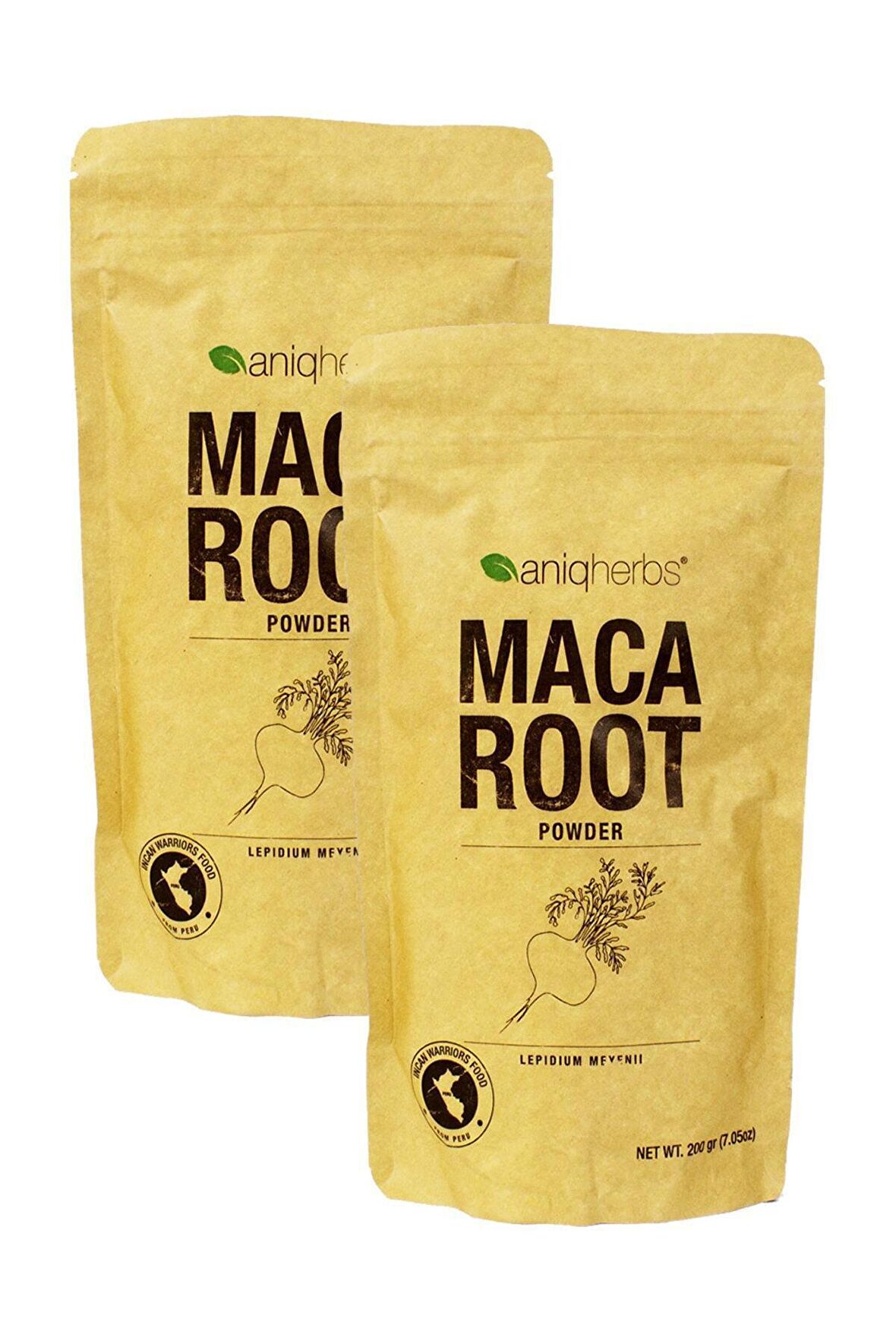 Aniqherbs (Aniqnaturals) Maca Kökü Tozu 200 gr 2li Set