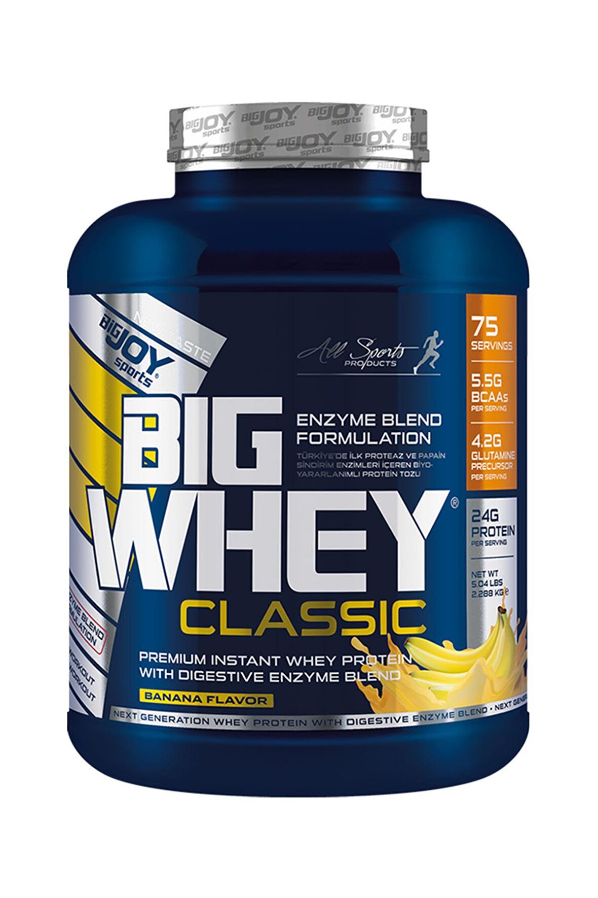 Bigjoy Bigwhey Whey Protein Tozu Muz Aroma 2288 gr 75 Servis