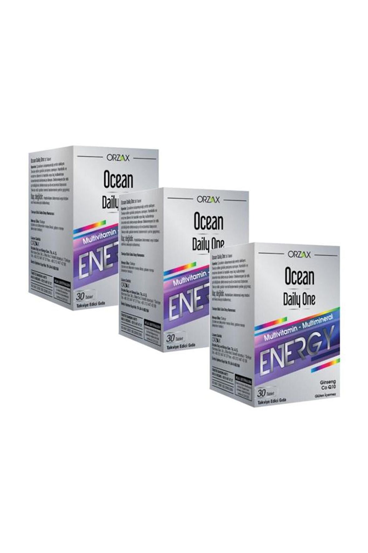 Ocean Daily One Energy 30 Tablet - 3 ADET