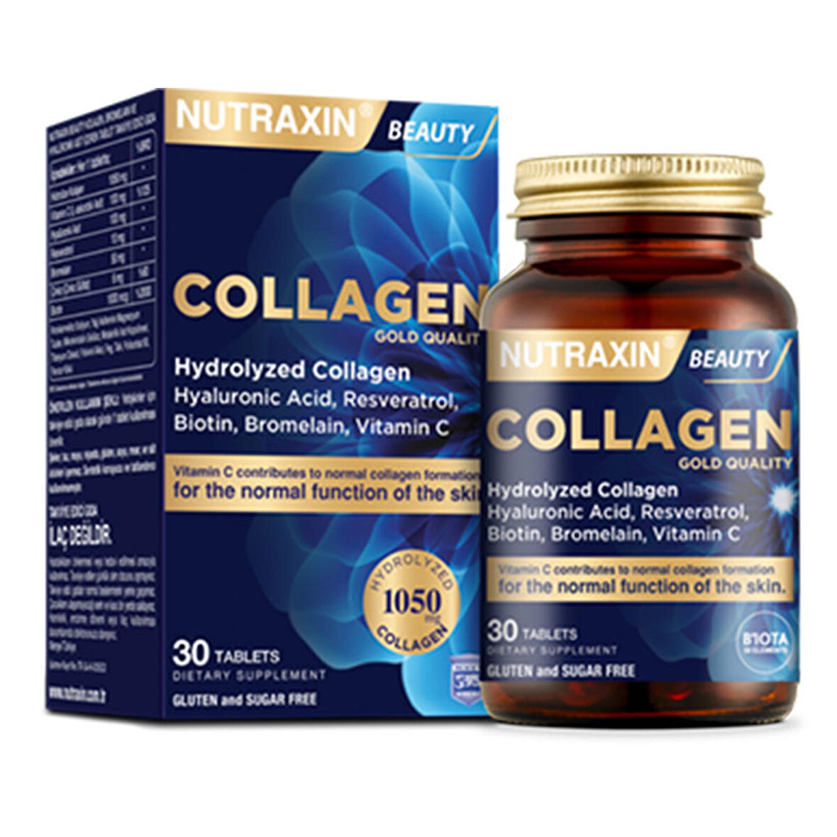 Nutraxin Beauty Collagen Gold Quality 30 Tablet