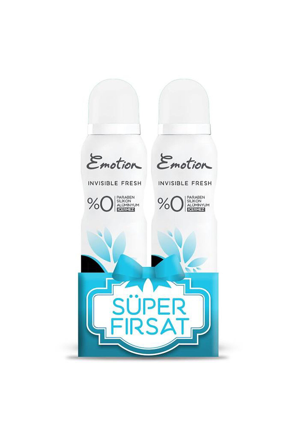 Emotion Invisible Fresh Deodorant 2x150ml