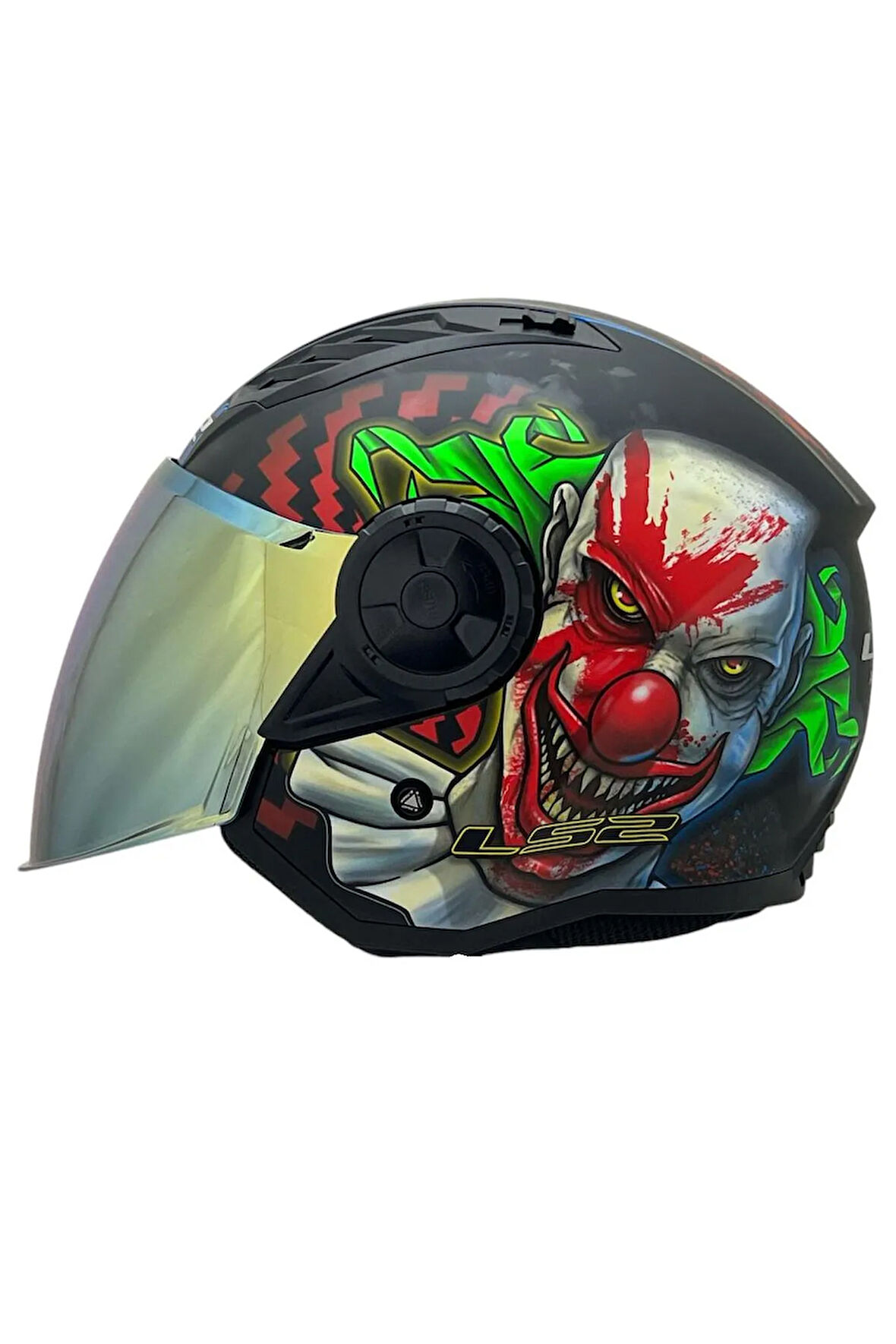 AIRFLOW 2 HAPPY DREAMS KASK SİYAH CAM