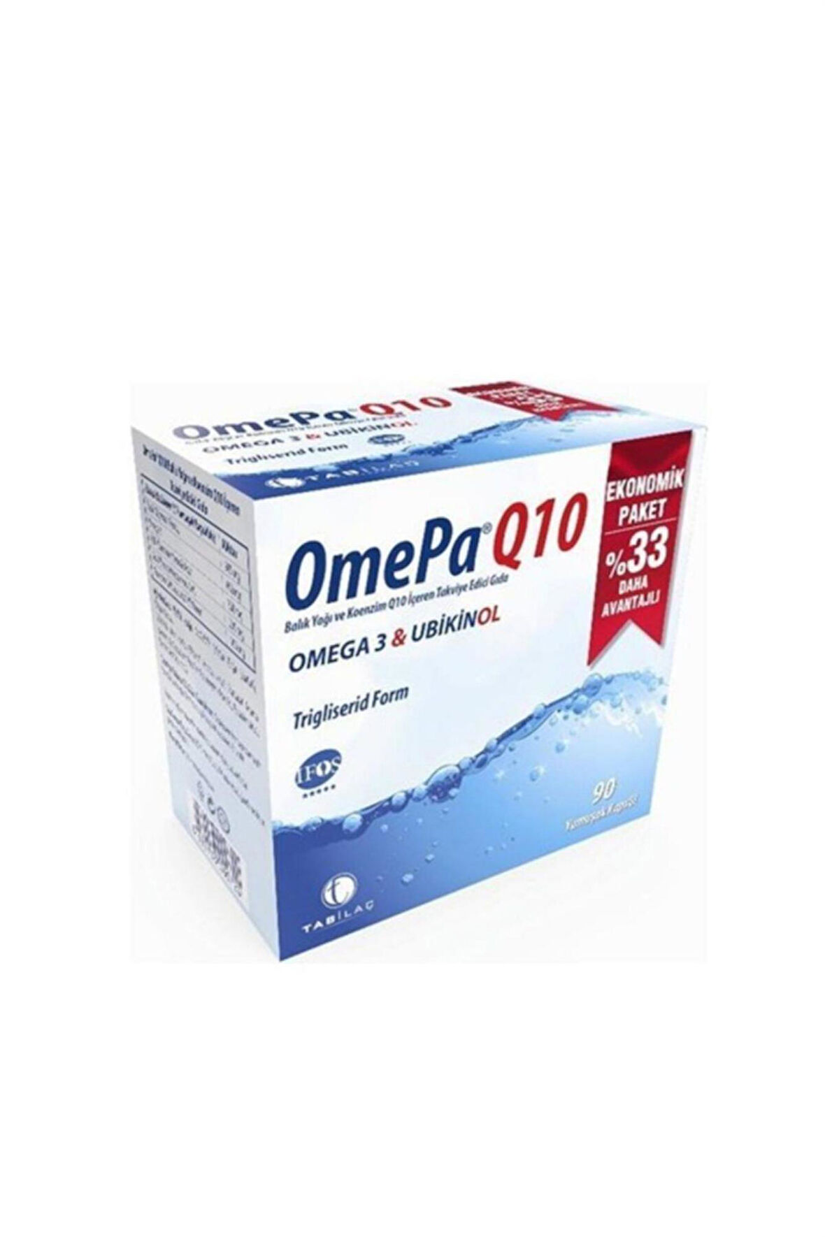 Omepa Q10 90 Kapsül