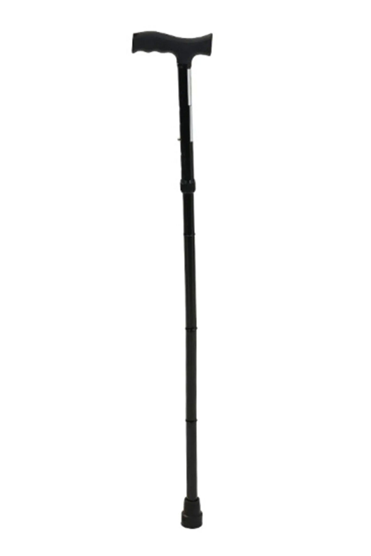 GOLFİ Loco Pr-104 Alüminyum Katlanır Baston Siyah