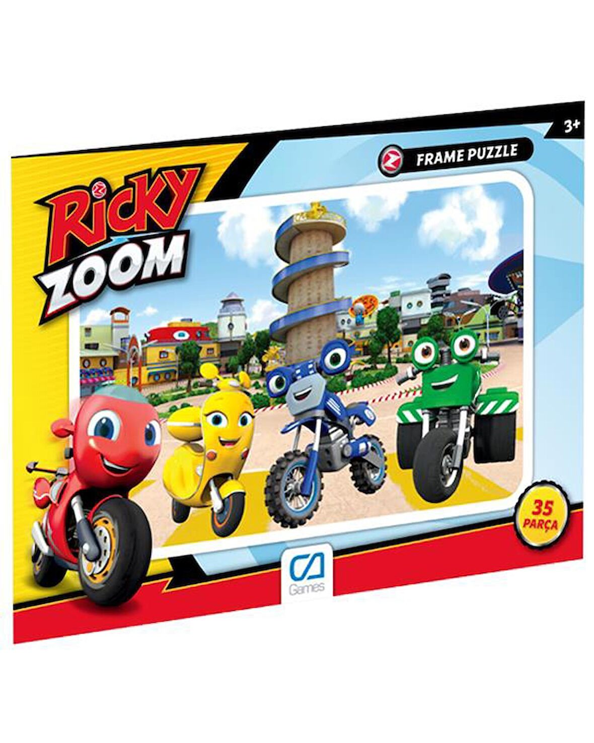 Ca Games Ricky Zoom 5116 3+ Yaş Büyük Boy Puzzle 35 Parça