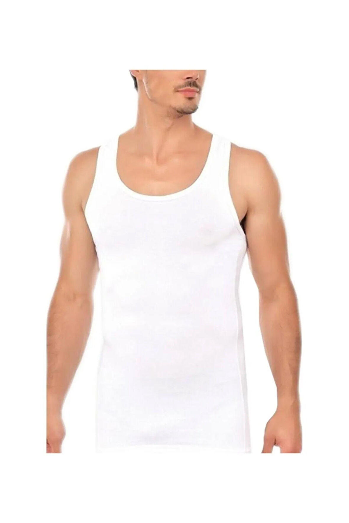 1001 L3 Beden 3 Lı Penye Erkek Askılı Atlet