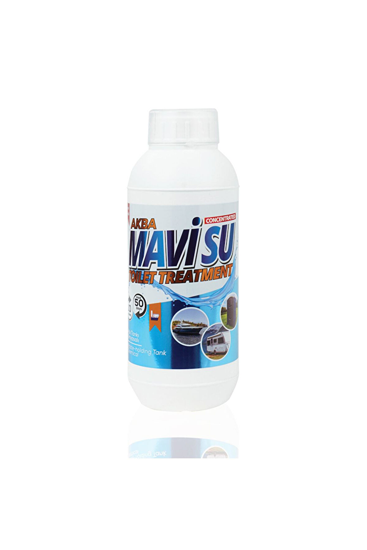 Akba Mavi Su (TOİLET TREATMENT) Atık Tankı Kimyasalı 1 L