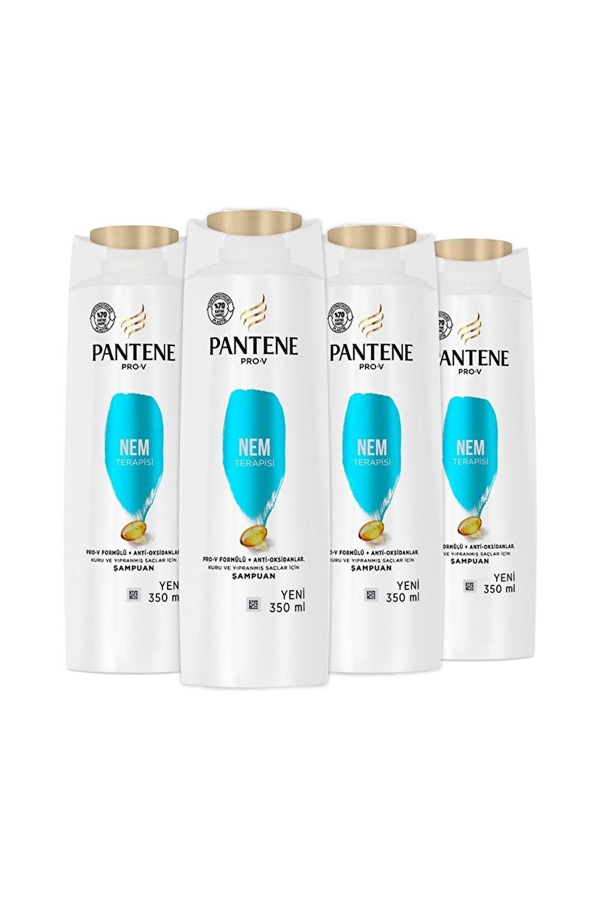 Pantene Şampuan Pro-v Nem Terapisi 350 Ml X 4