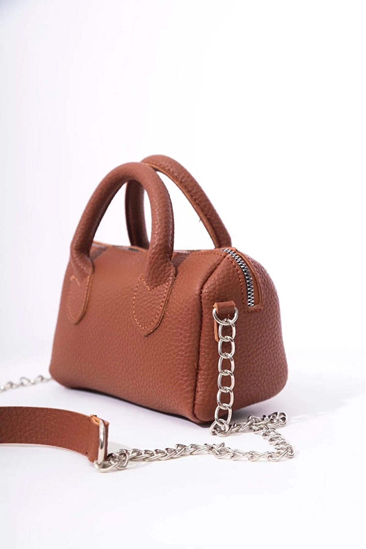 Kadın el ve omuz çantası mini şık tasarımlı