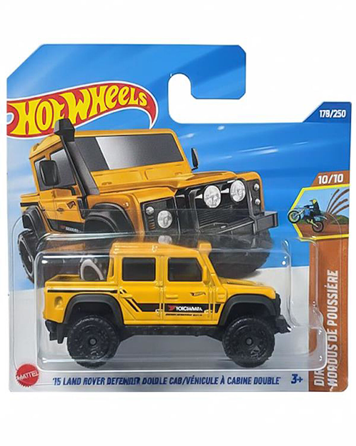 Hot Wheels 15 Land Rover Defender Double Cad JBC00