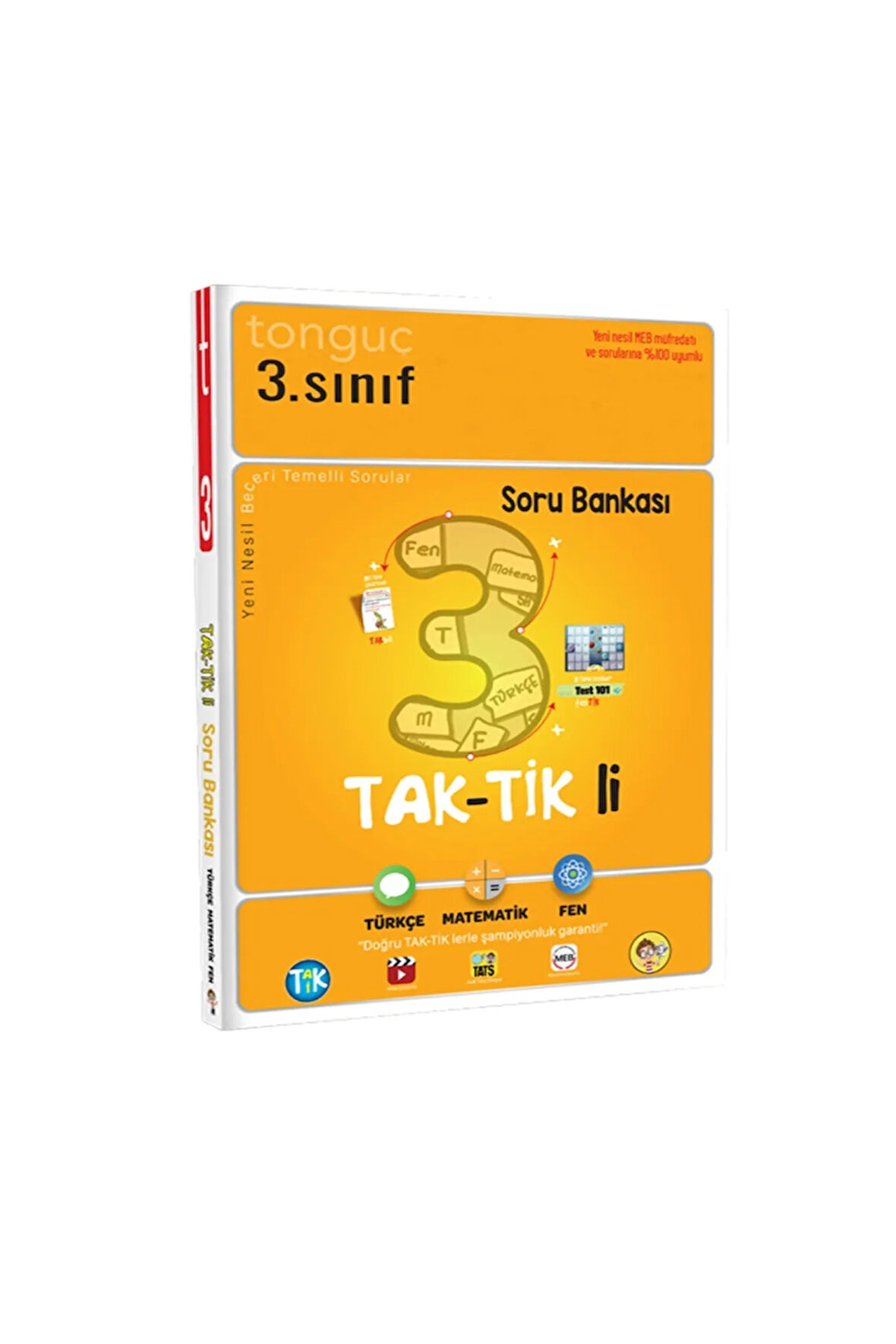 3. Sınıf Taktikli Soru Bankası / Kolektif / Tonguç Akademi / 9786258152838