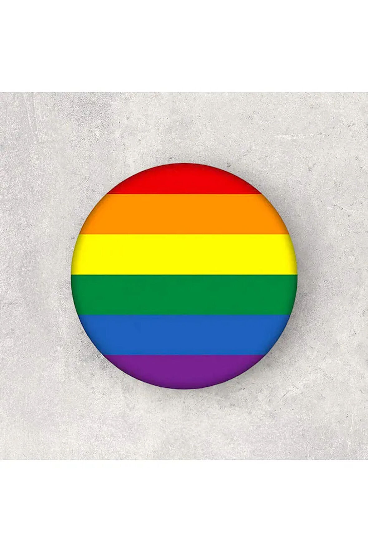 Pride Flag Gökkuşağı Buton Rozet