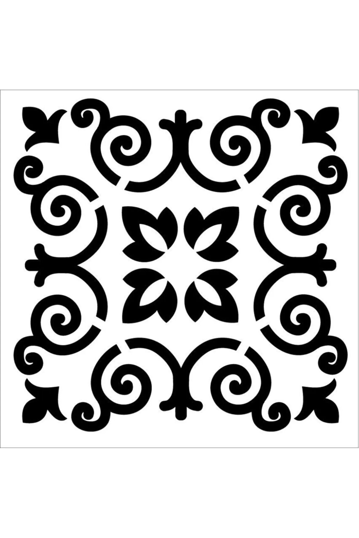 Tcs Stencıl Model-004 30x30