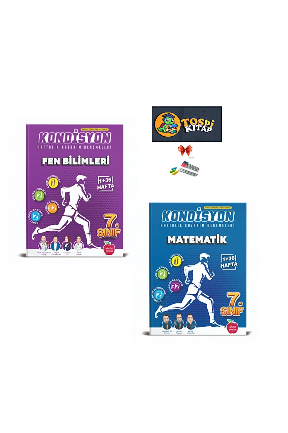 YENİ----7.SINIF KONDİSYON +FEN BİLİMLERİ +  MATEMATİK DENEMESİ 37 HAFTA