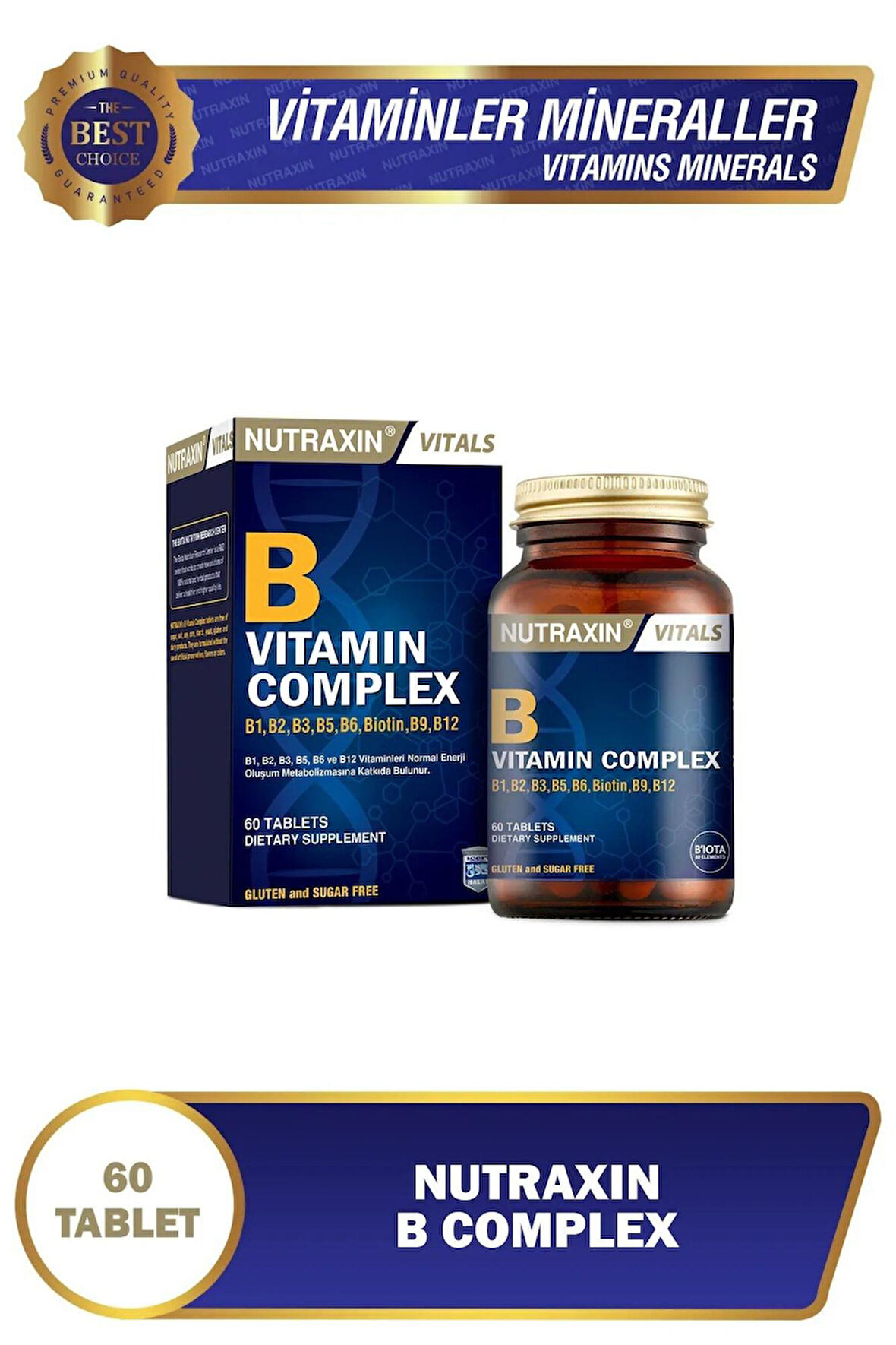 Nutraxin B Complex 60 Tablet