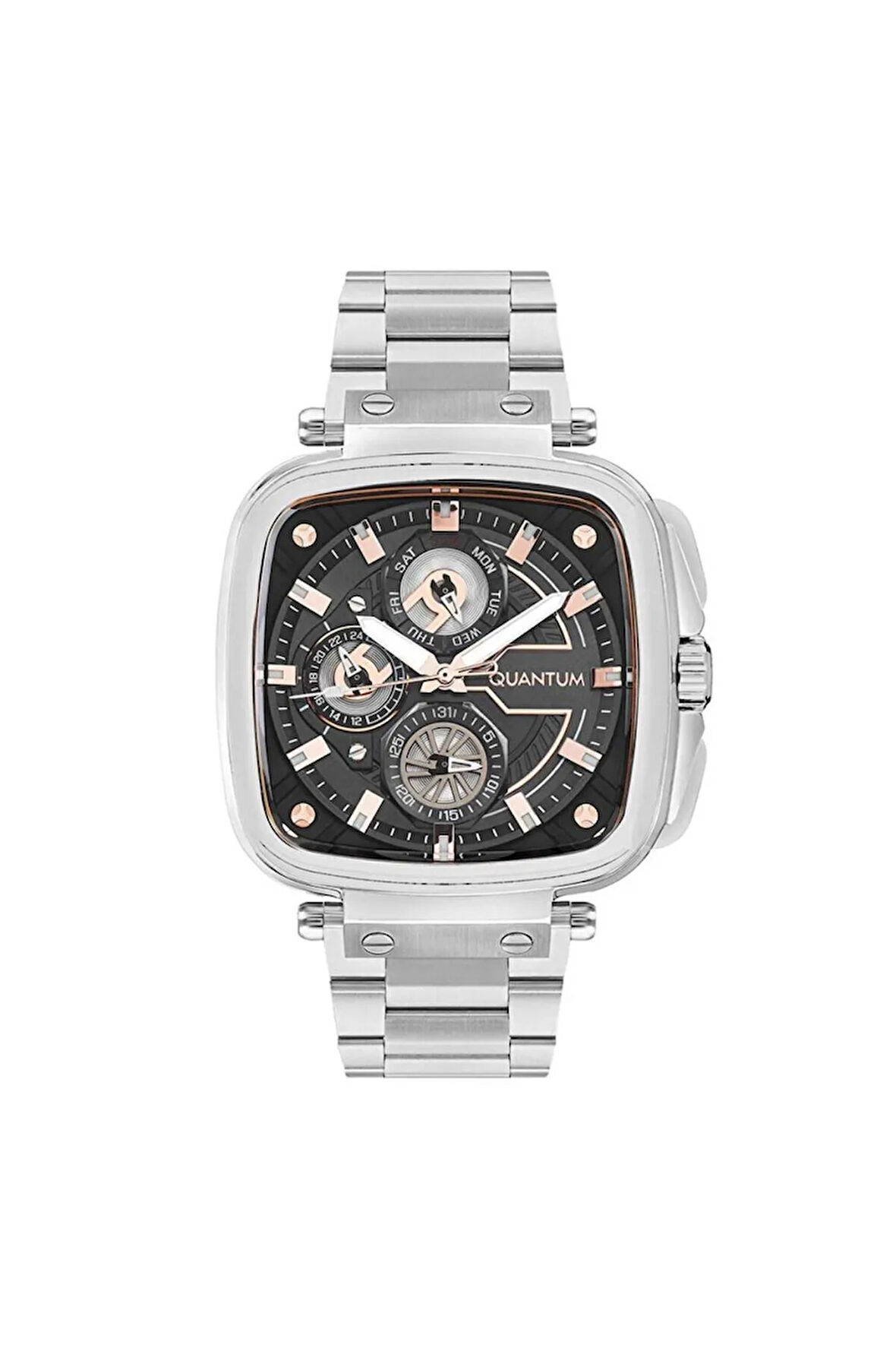 Pwg1092.350 Kare Çelik Erkek Kol Saati