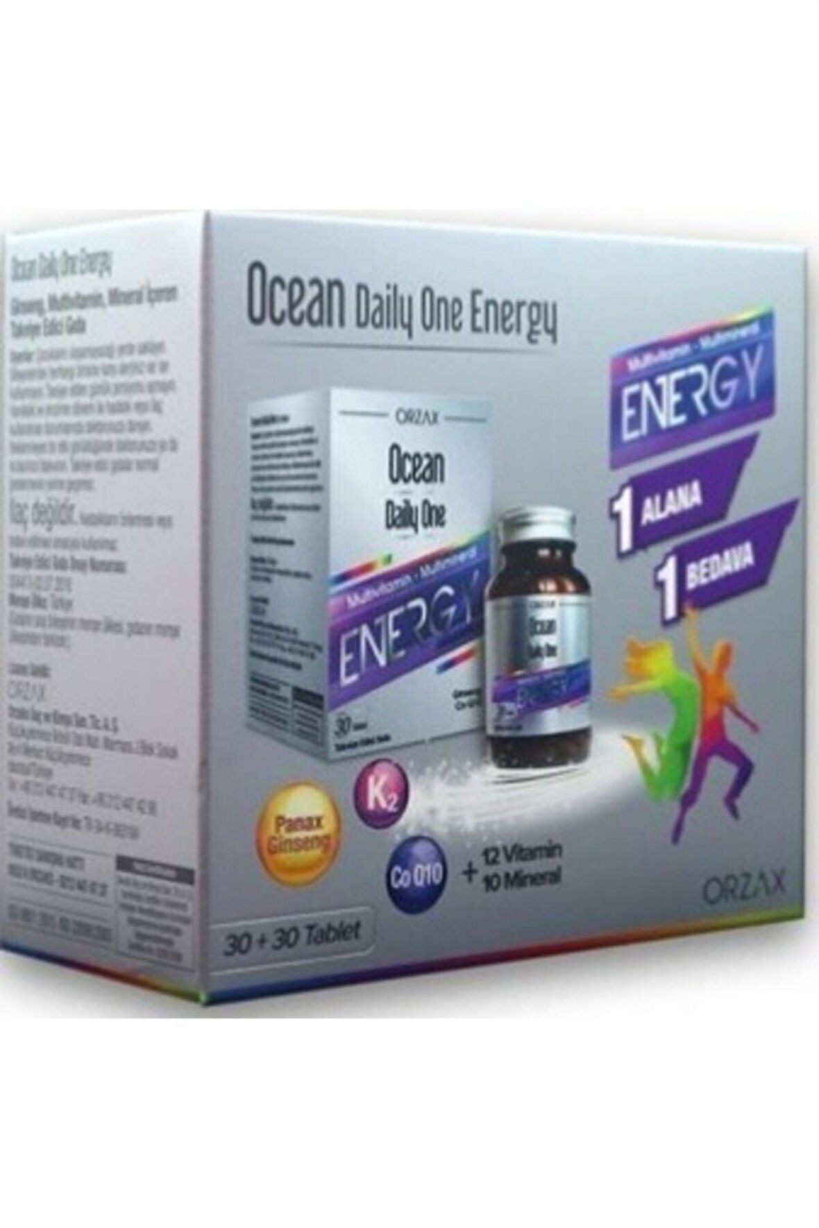 Ocean Daily One Energy 1+1 (30+30) Tablet