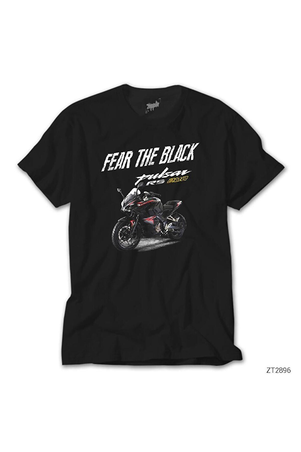 Pulsar RS 200 Fear The Black Siyah Tişört