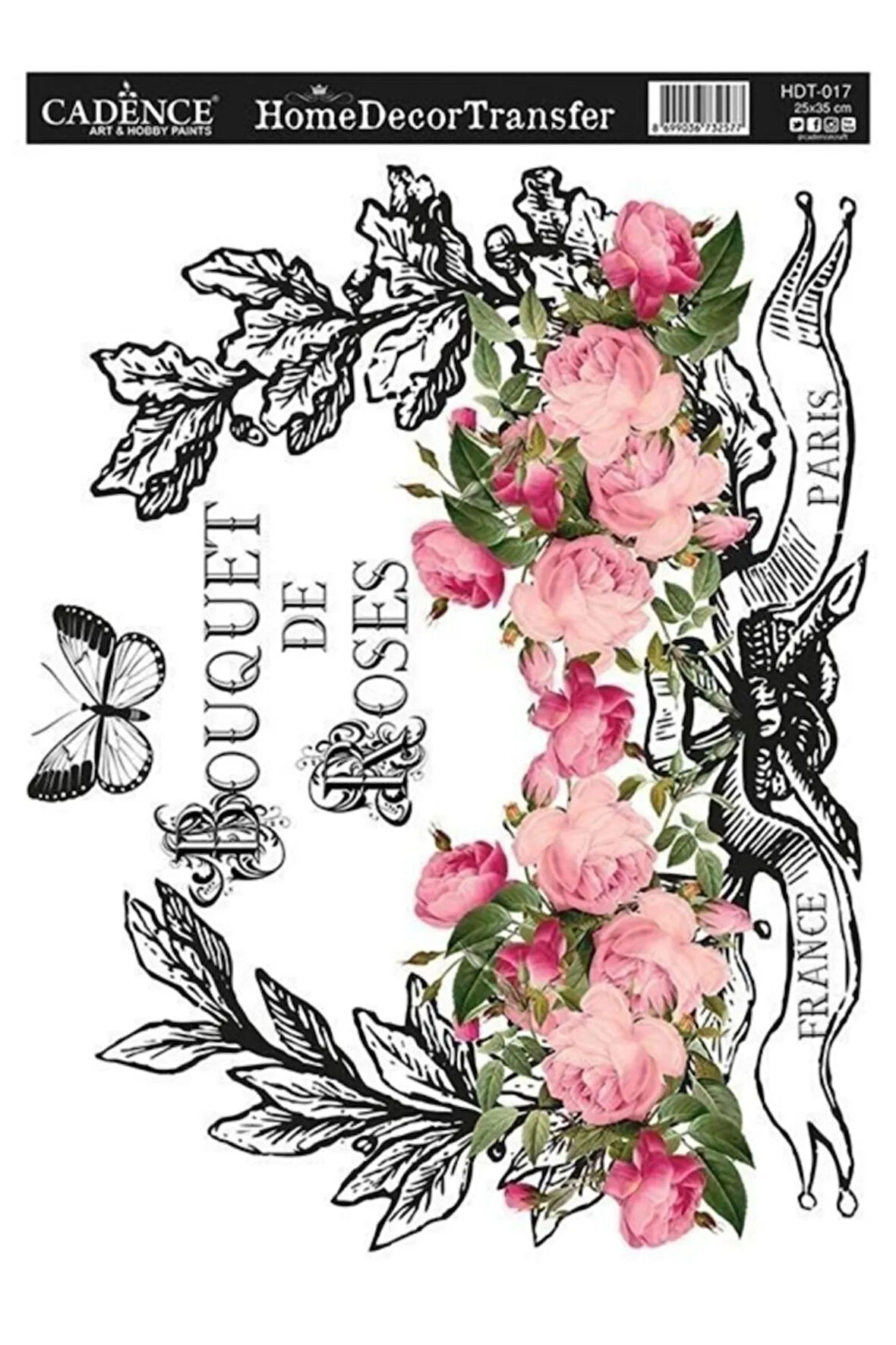 Hdt-17 Home Dekor Transfer