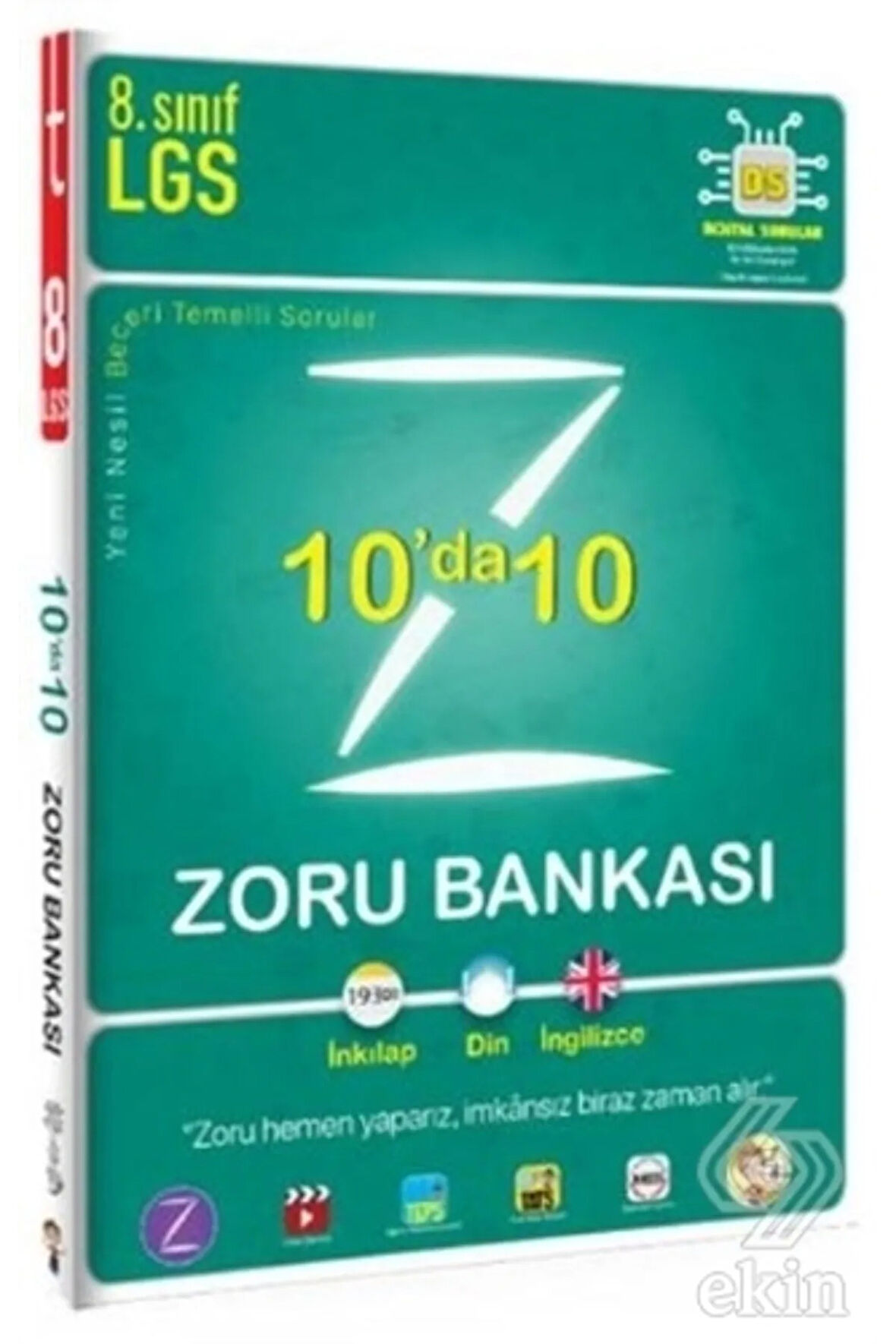 8. Sınıf 10'da 10 Zoru Bankası