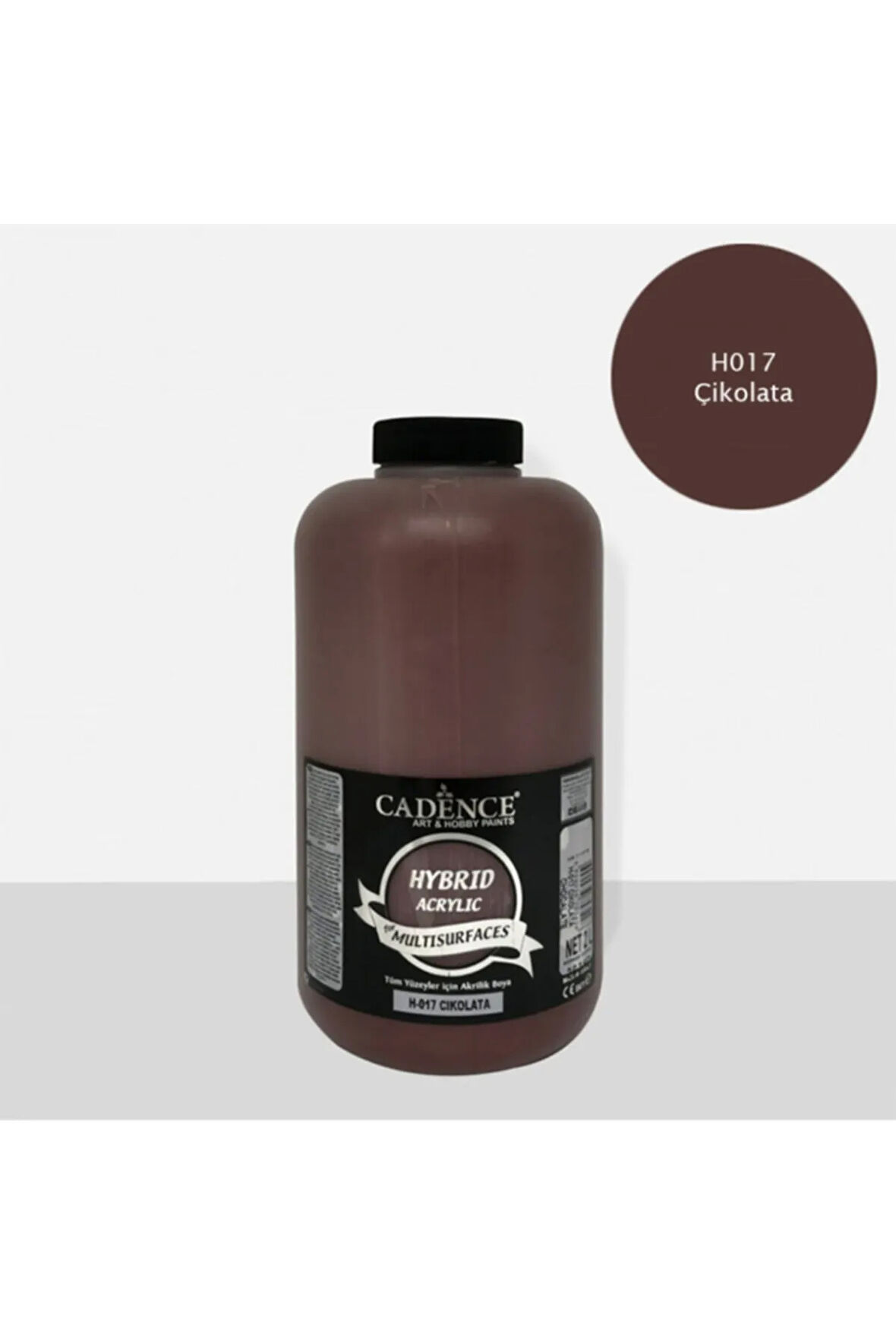 Hybrıd Akrilik Multısurfaces H-017 Çikolata 2000ml