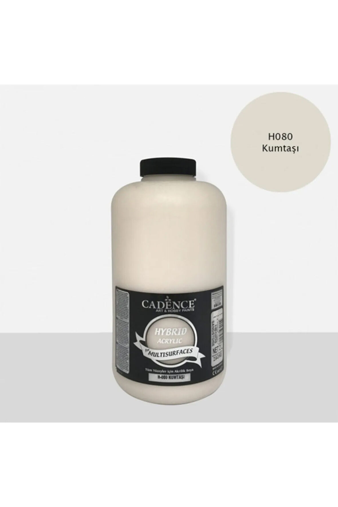 Hybrıd Akrilik Multısurfaces H-080 Kumtaşı 2000ml