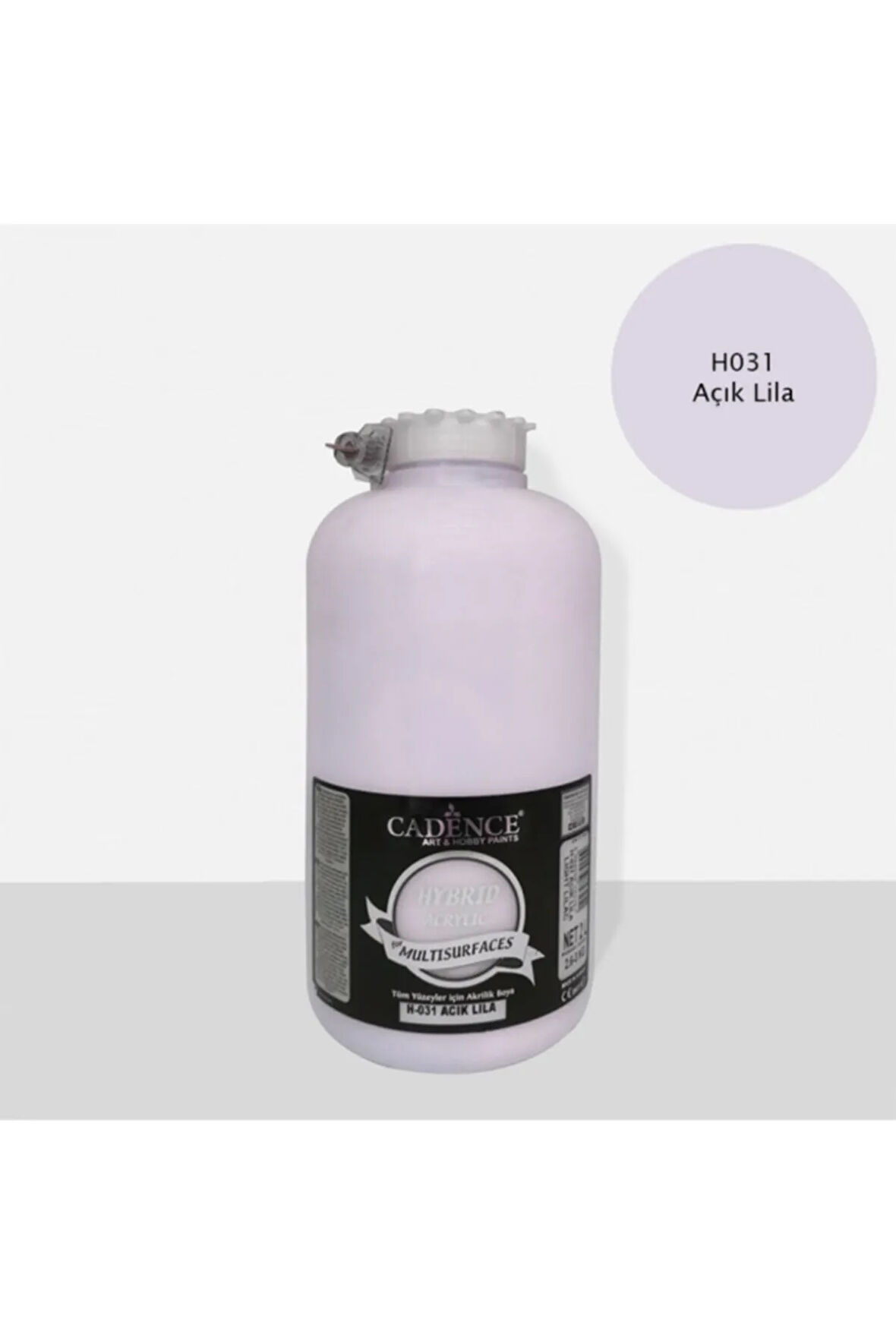 Hybrıd Akrilik Multısurfaces H-031 Açık Lila 2000ml