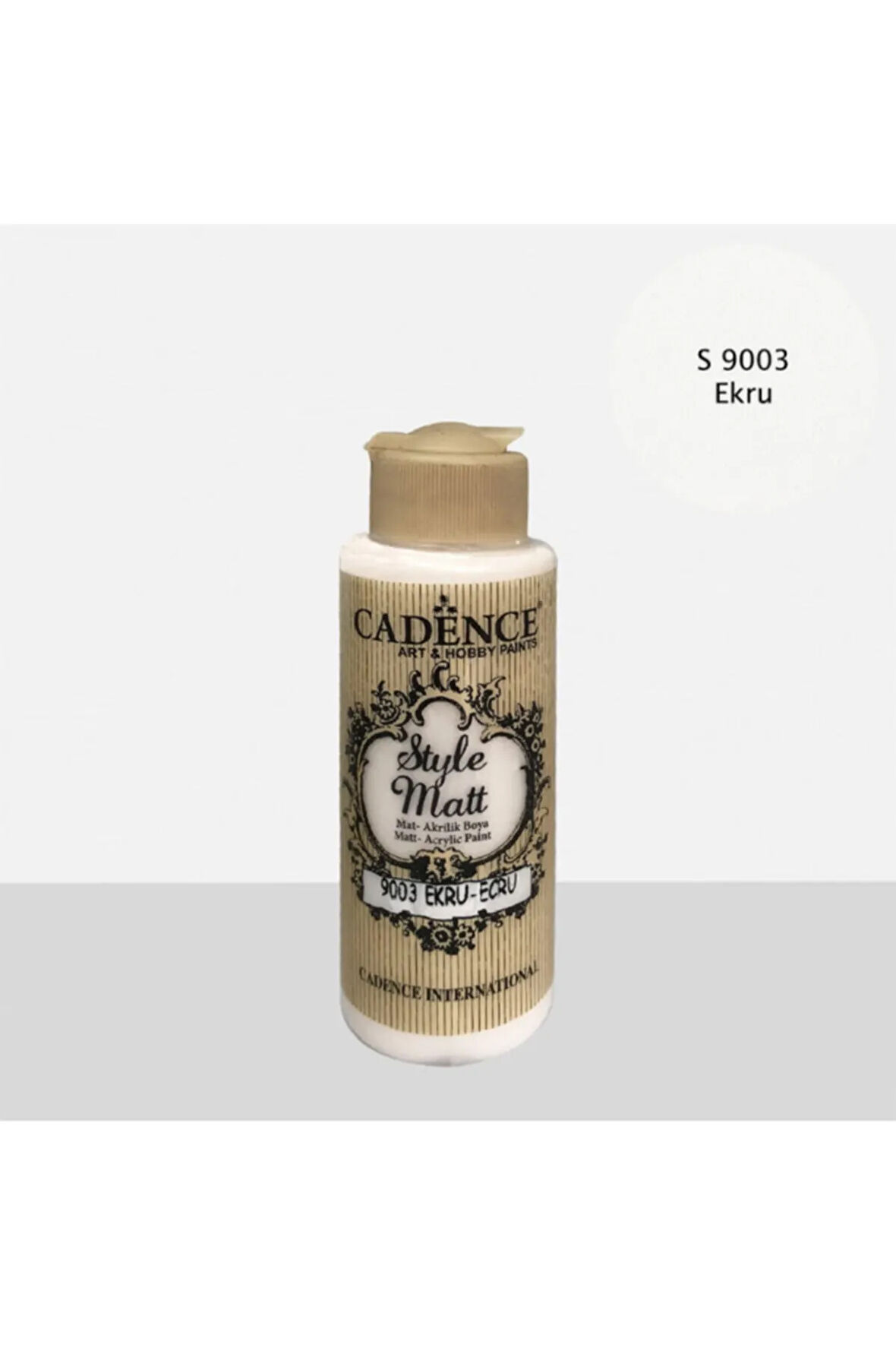 Style Mat Akrilik Boya S-9003 Ekru 120ml