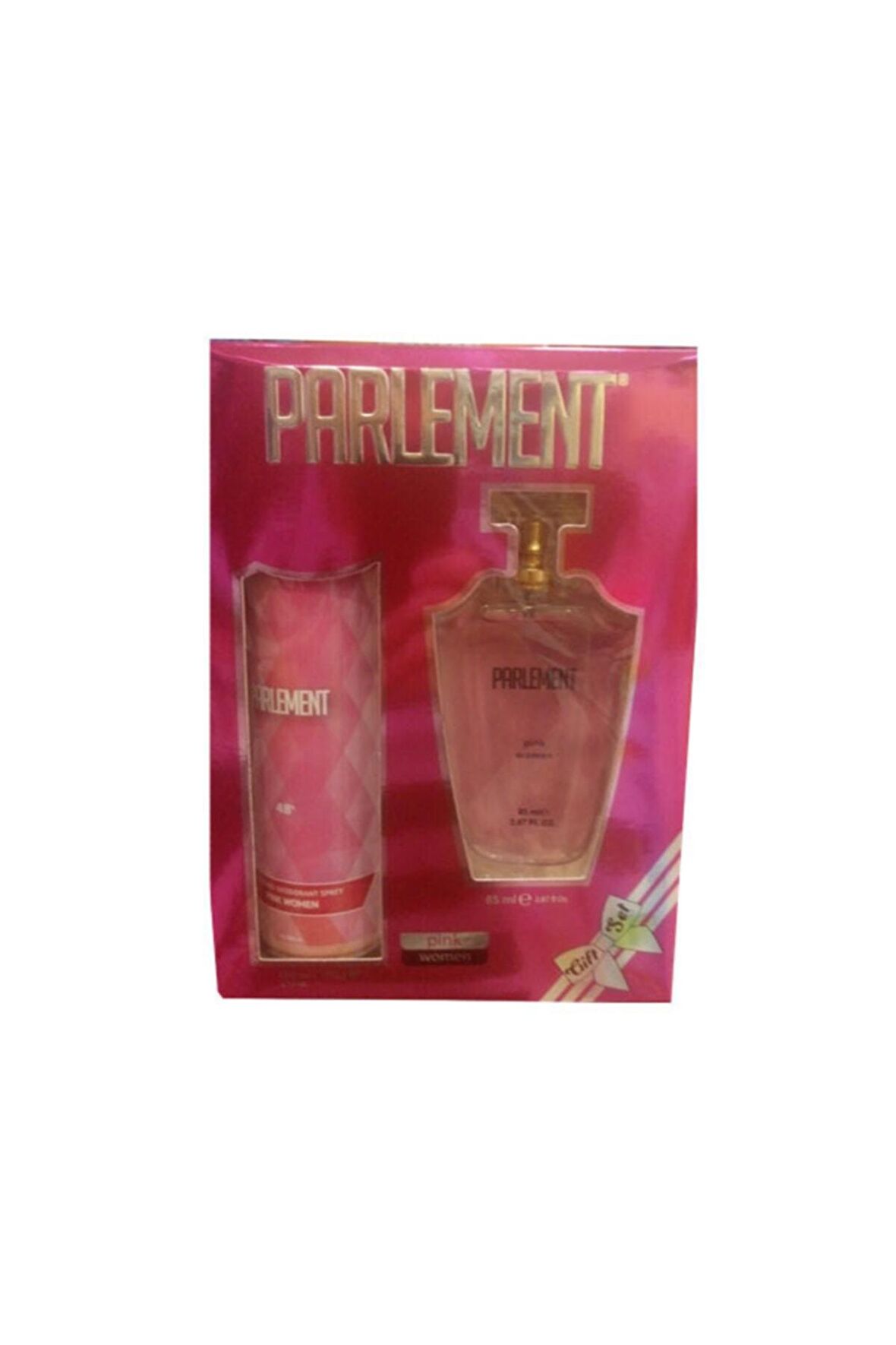 Pink 50ml Edt + 150ml Deo kadın Parfüm Set 8681395080260