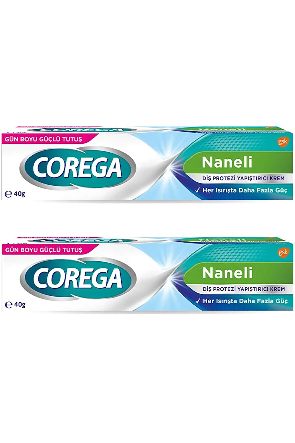 Naneli Diş Protezi Yapıştırıcı Krem 40 gr 2 ADET