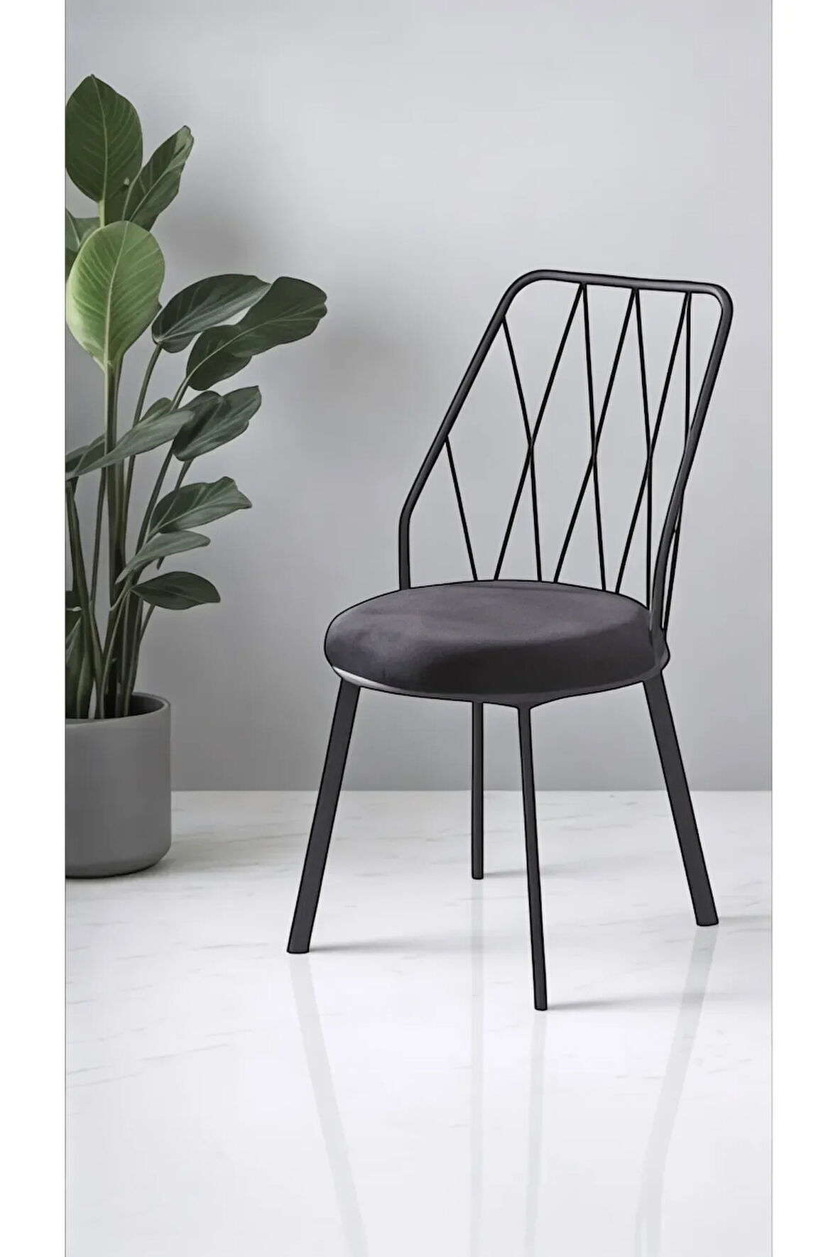 Yıldız Pro Mutfak Sandalyesi Metal Sandalye Tel Sandalye Cafe Sandalyesi Restoran Sandalyesi