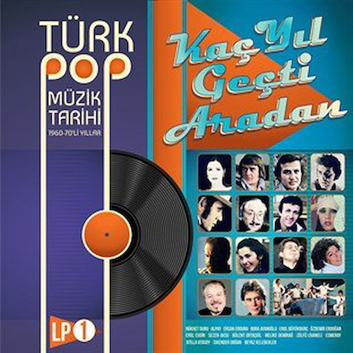 Türk Pop Müzik Tarihi 1960-70'lı Yıllar Vol:1 - Plak
