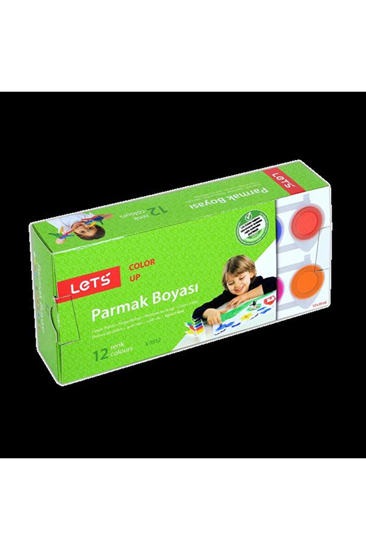 Parmak Boyası 25 ml 12 Renk L 5512 /