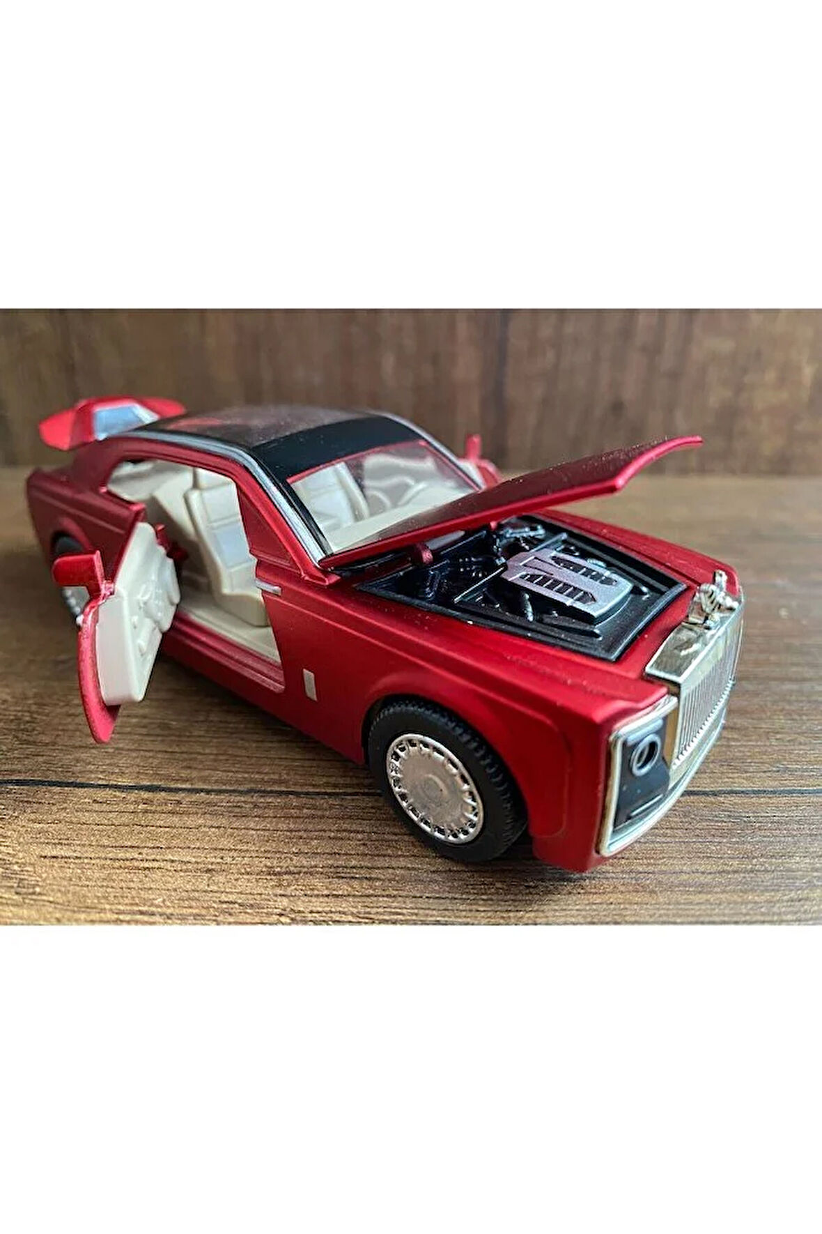 ROLLS ROYCE SWEPTAİL DİECAST OYUNCAK ARABA KAPILAR KAPUT BAGAJ AÇILIR ROLLS ROYCE ARABA