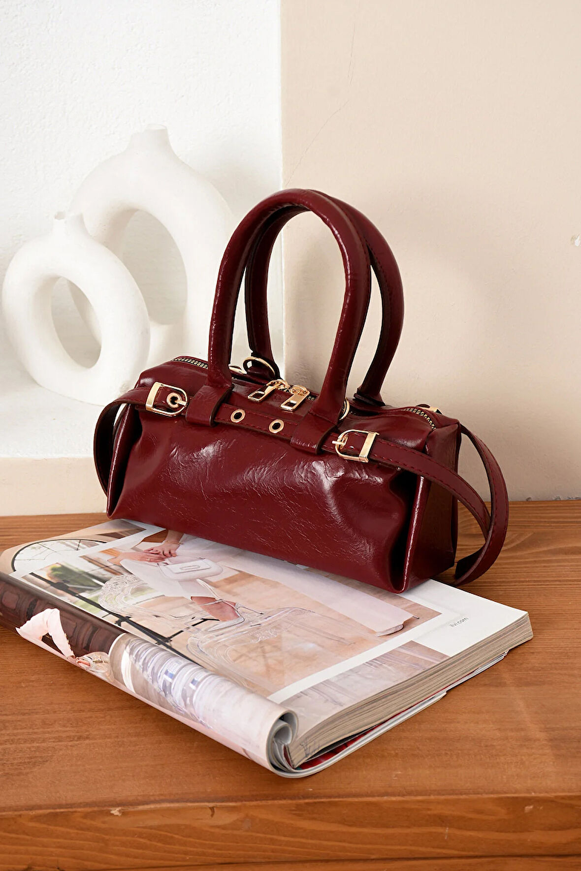 Lüks Dört Mevsim El Ve Omuz Çantası