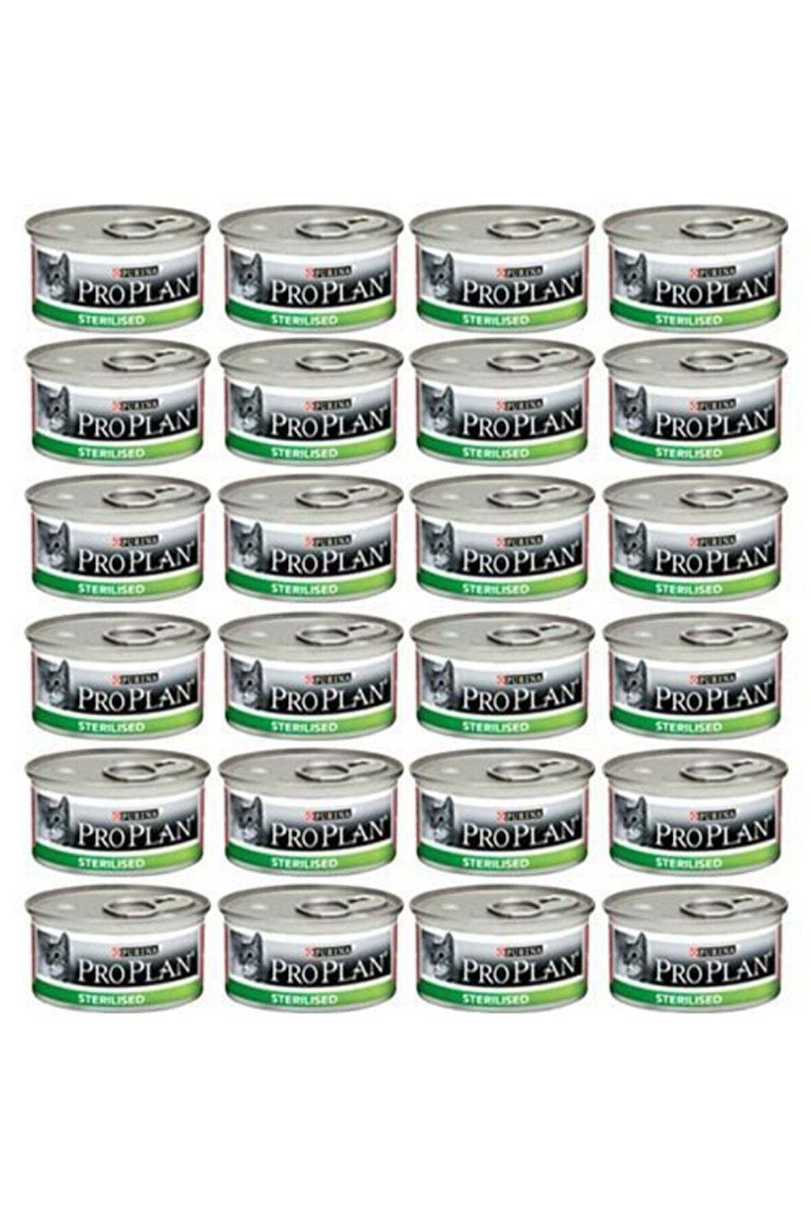 Proplan Pro Plan Sterilised Somonlu Kedi Konservesi 85 gr*24 adet