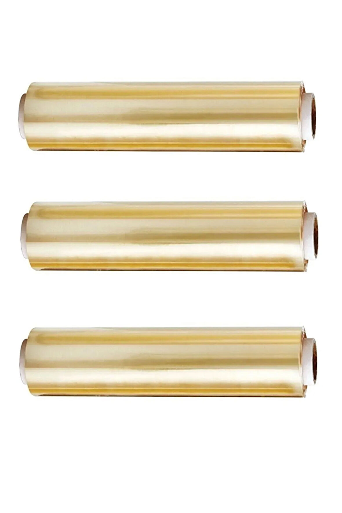 Gıda Streç Film Sarı Gıda Streç Film 30 Cm X 300 Metre 8 Mikron ( 3 Adet )