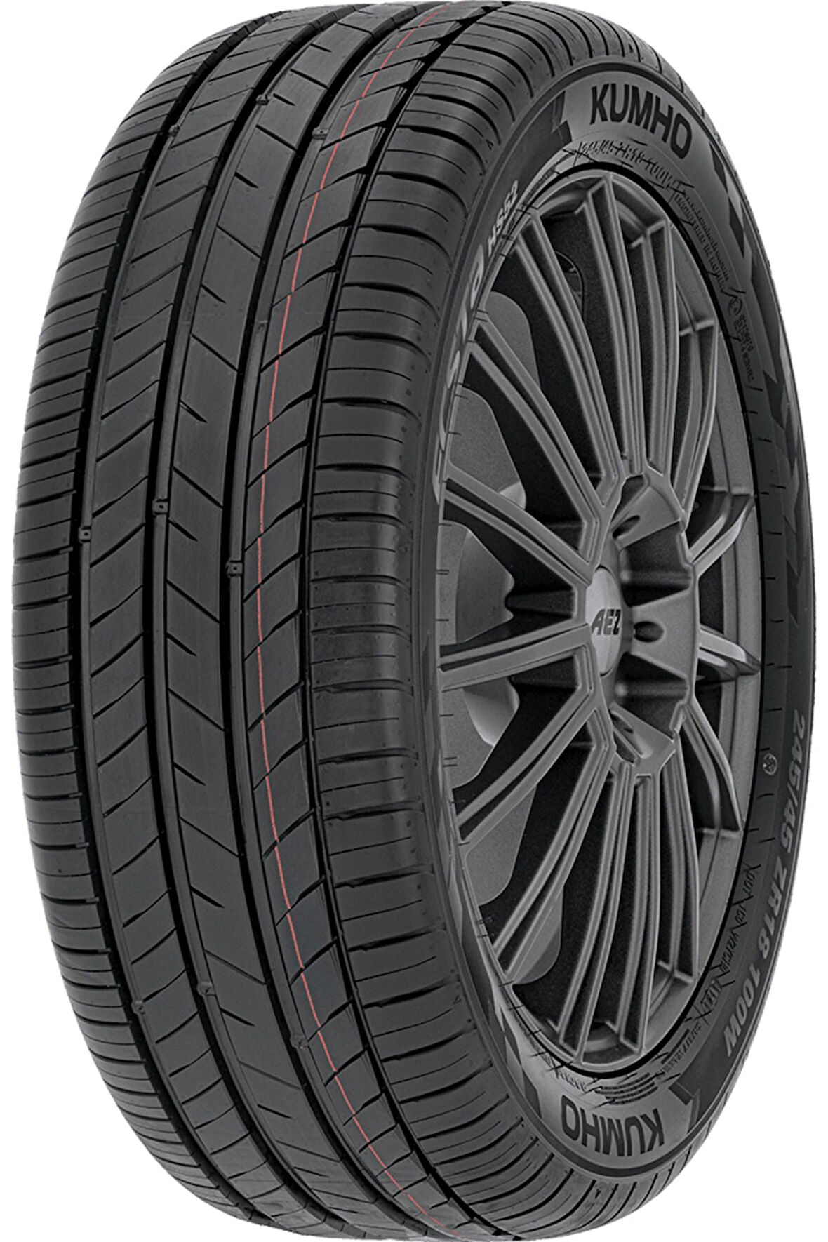 Kumho 215/55 R16 93V  Ecsta HS52 Oto Yaz Lastiği (Üretim Yılı:2024)