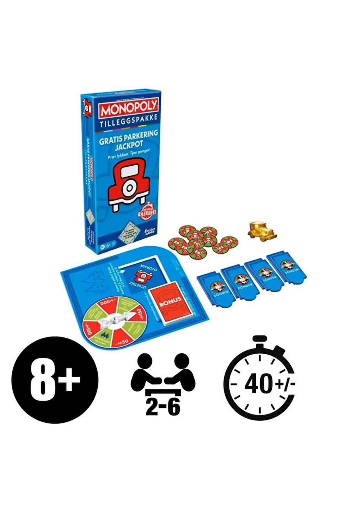 Nessiworld Monopoly Ücretsiz Otopark İkramiyesi Paketi