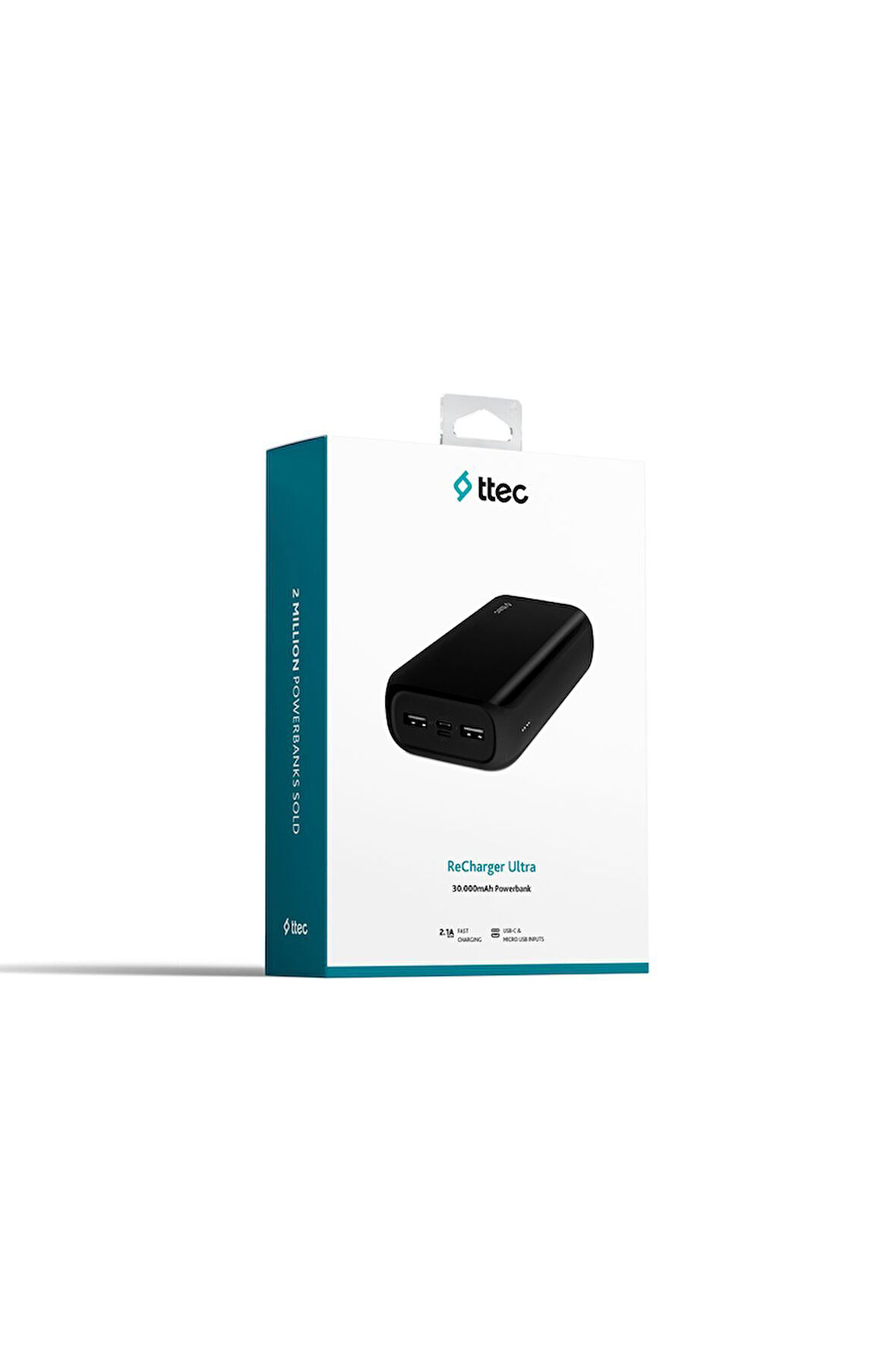 Rec Harger Ultra 30000 Mah Taşınabilir Şarj Aleti / Powerbank Siyah