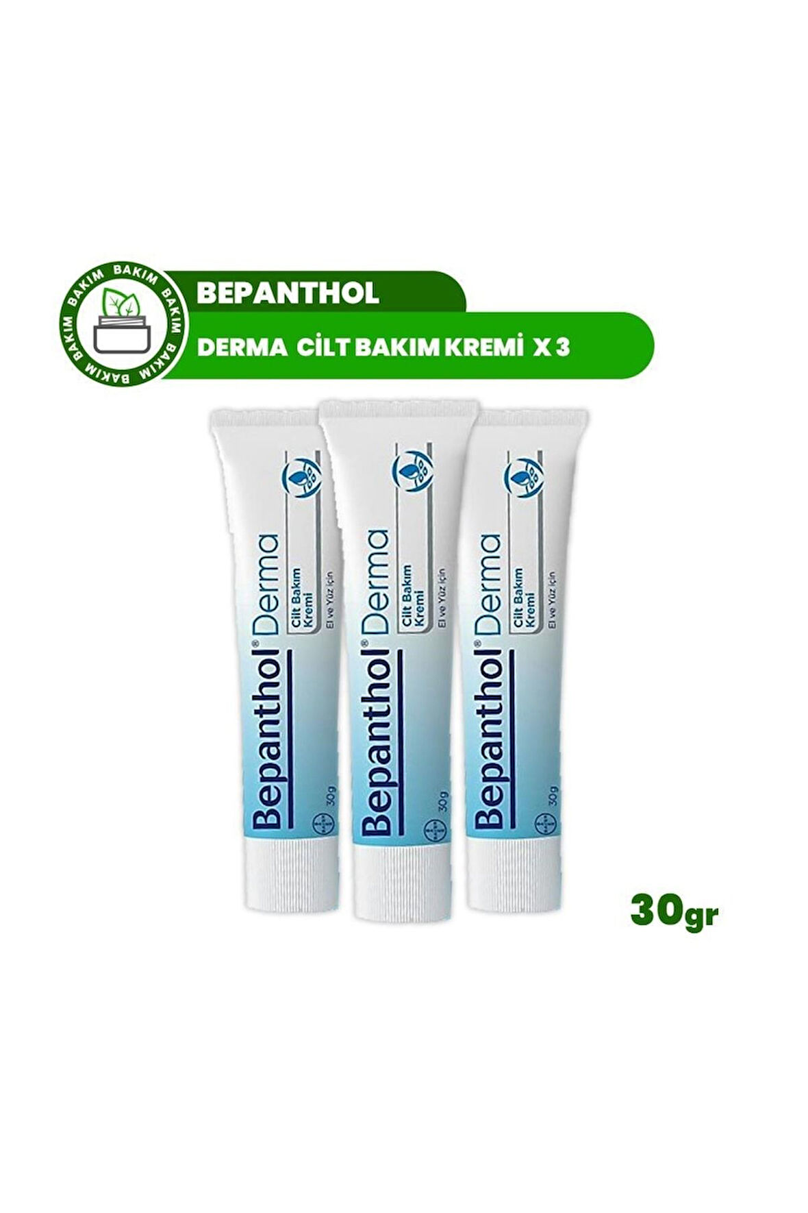 Derma Cilt Bakım Kremi 30 Gr X 3