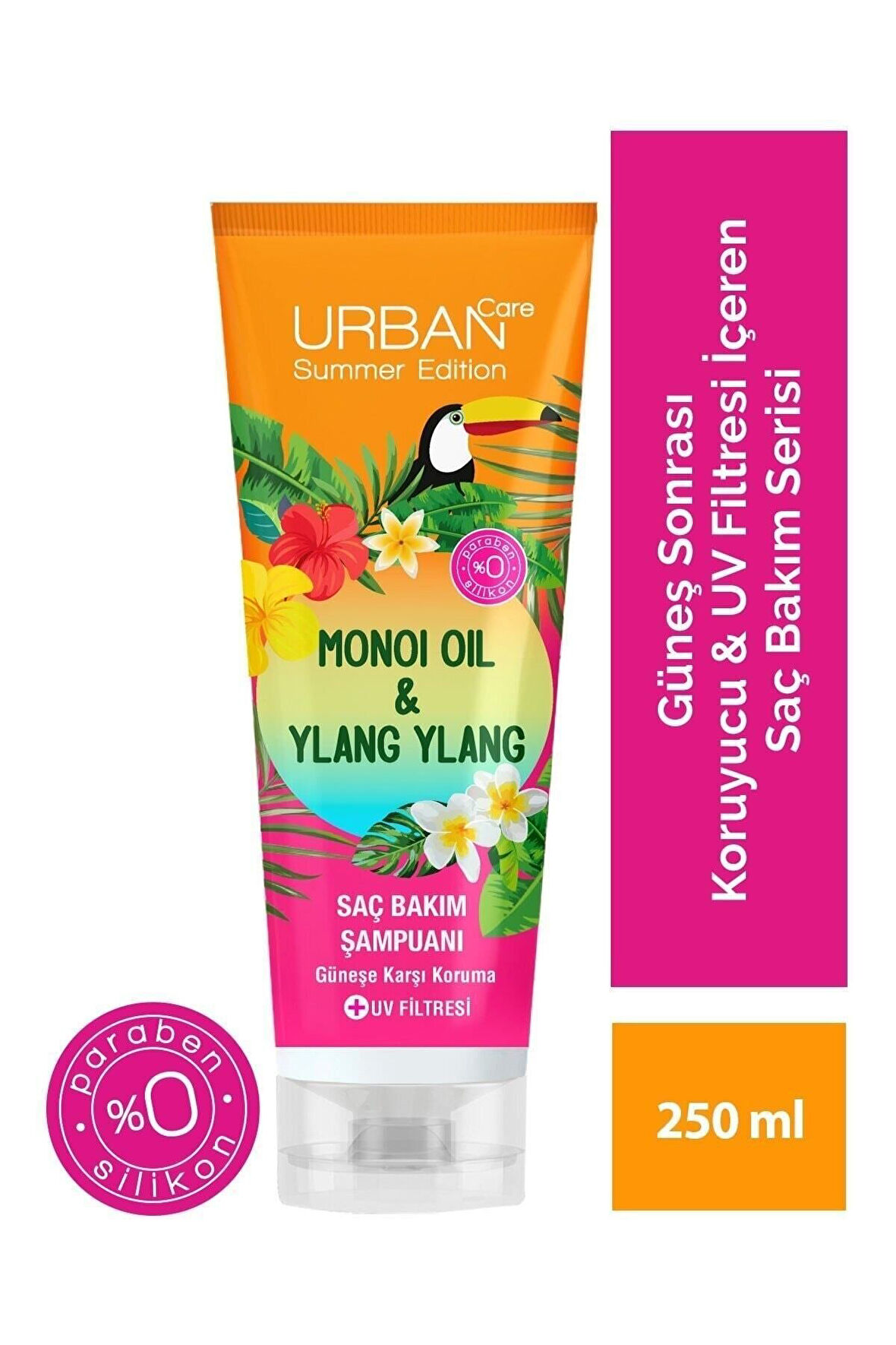 SUMMER-MONOİ YAĞLI & YLANG GÜNEŞ KORUYUCU SAÇ BAKIM ŞAMPUANI 250 ML GKHAİR837