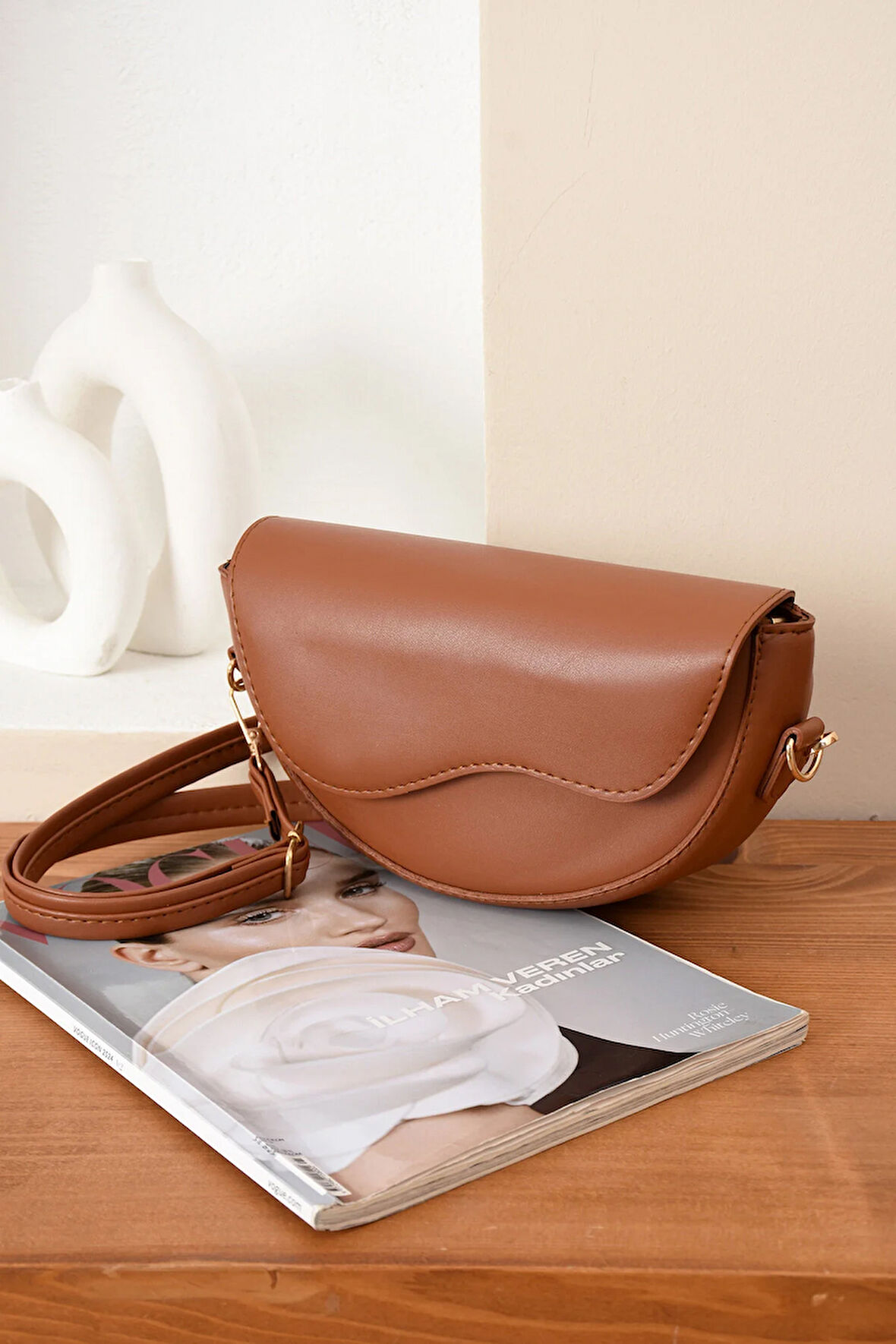 Trend omuz çantası spor klasik çapraz askılı çanta Tr