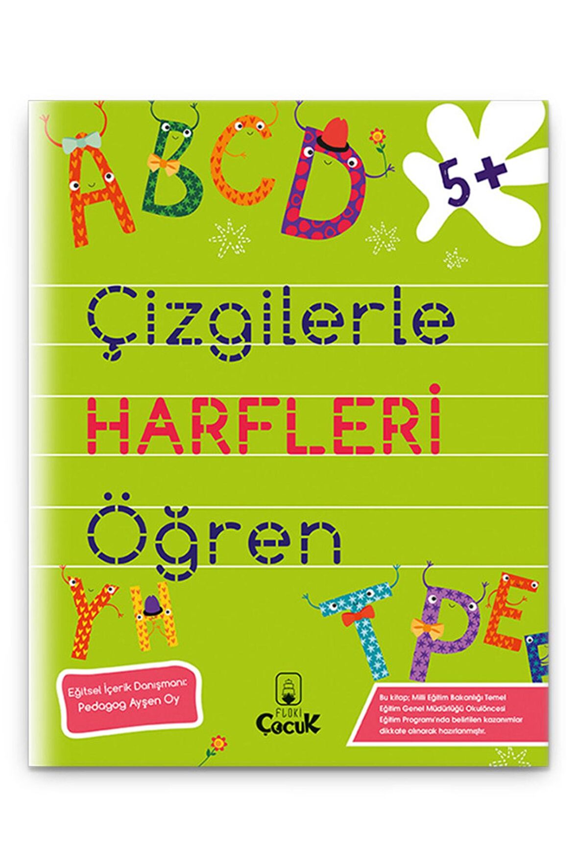 Floki Çocuk Çizgilerle HARFLERİ Öğren - Ayşen Oy KTP