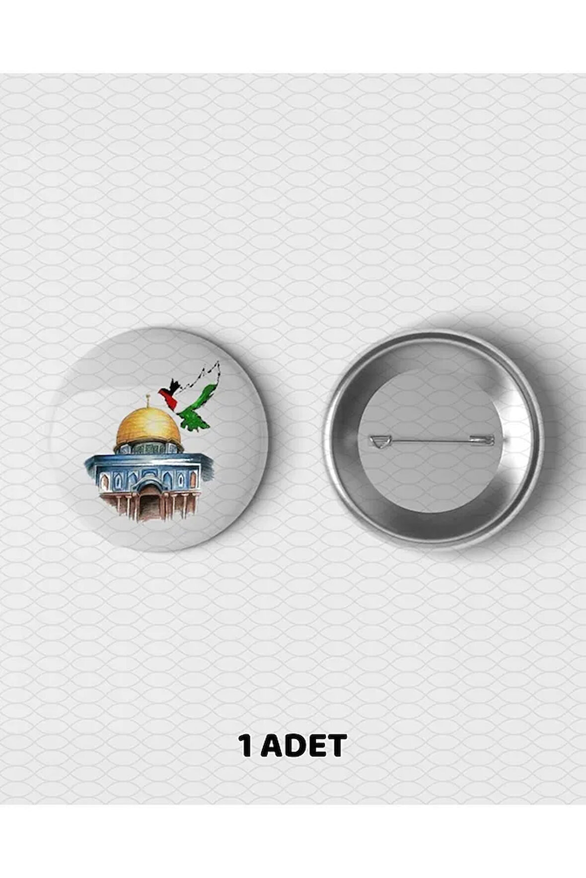 Rozetdünyası Filistin Temalı Rozet Set 5' Li CaminhoRozet