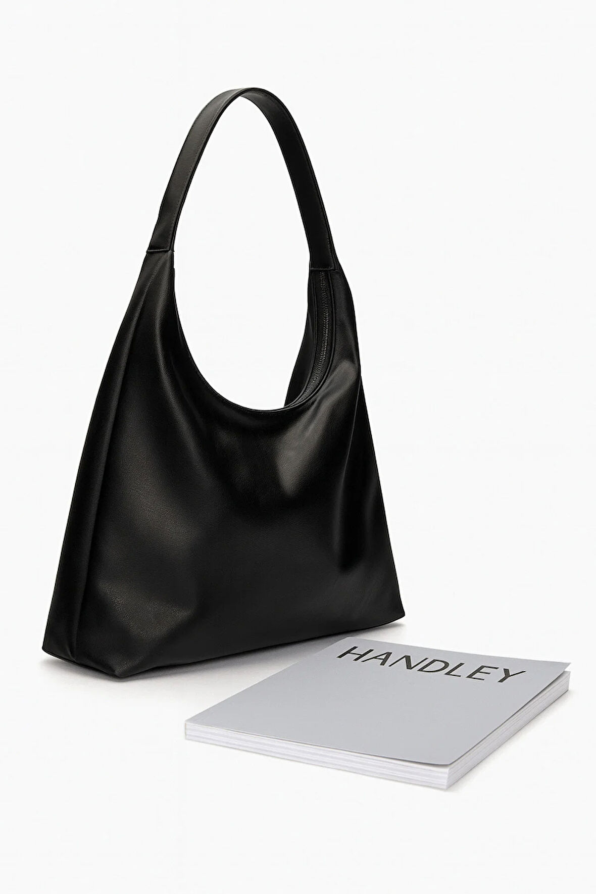 Elegant Shopper Suni Deri Omuz Çantası