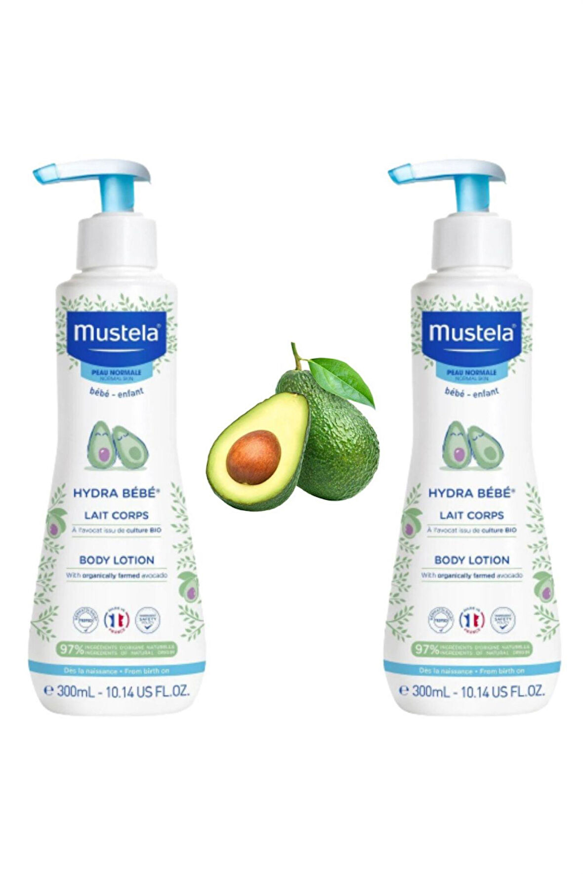 Mustela Hydra Bebe Vücut Losyonu 300ml 2 Adet
