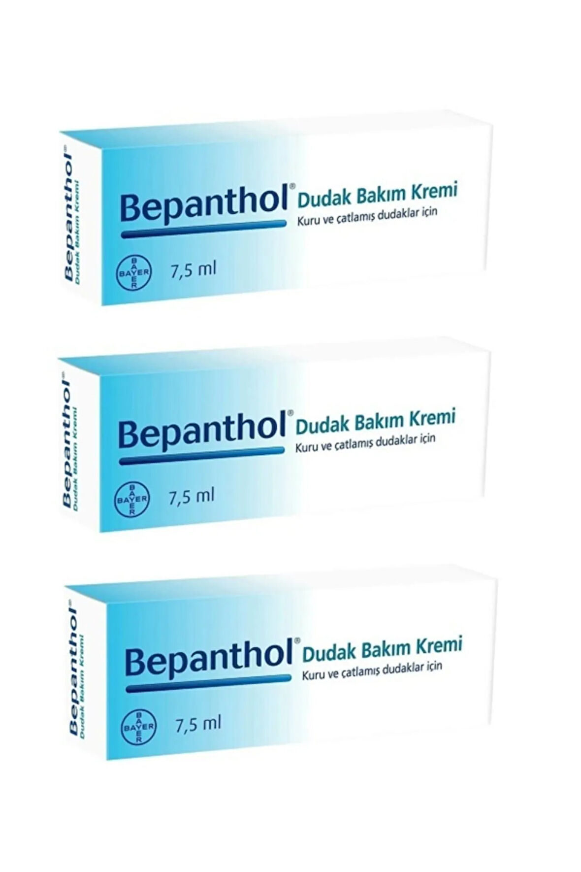 E Vitamini Içeren Dudak Bakım Kremi 7.5 ml - 3'lü Paket